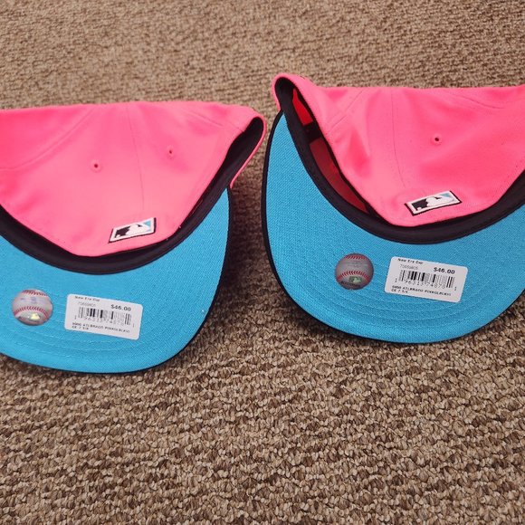 New Era Atlanta Braves 59FIFTY Fitted Hat Exclusive 40th Year Side Patch - Picture 8 of 8